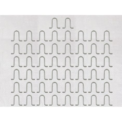 x50 Galvanised Concrete In 'U' Bolts - Caravan Tether Ground Anchor Security (1/2)