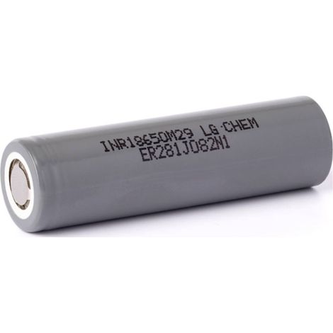 Pacco batteria 1x LG Electronics Li-Ion Zelle 18650, 3.6V und 2850mAh, M29 Li-Ion 3.67 V 2850 mAh