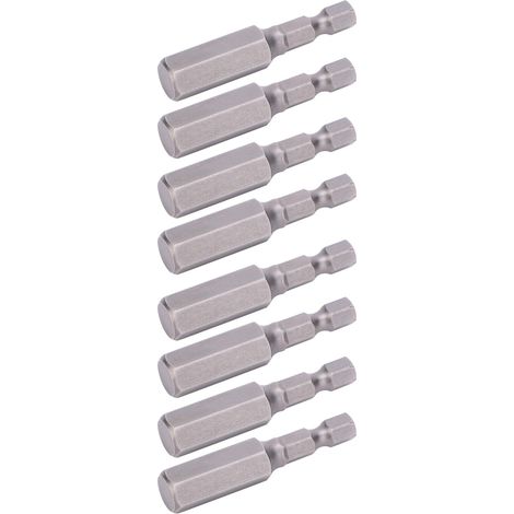 10-teiliges Set magnetischer Sechskant-Ersatzbits für elektrische Schraubendreher, 50 mm (1/5)