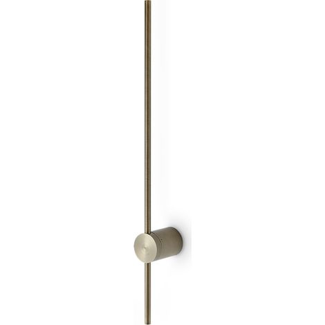 Ideal Lux Applique Moderna Essence 1 luce LED integrato ottone metallo