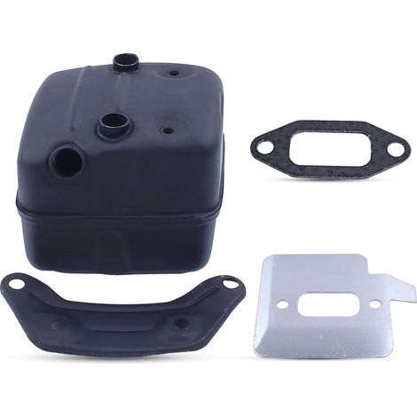 Échappement silencieux silencieux silencieux silencieux kit d'échappement pour Husqvarna 362 365 371 372 385 390 pour tronçonneuse Jonsered 2165 2171 (1/5)