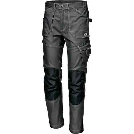 SIR SAFETY SYSTEM GEMINI Pantalon de travail stretch renforcé gris Taille 42