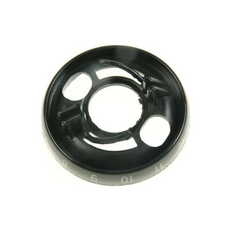 Corona mando cocina Teka vitro 1-12 (negro)