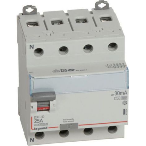 304 4P 25A 003A Interruptor diferencial tipo F HPI DX3 SERIE 411694 (1/2)