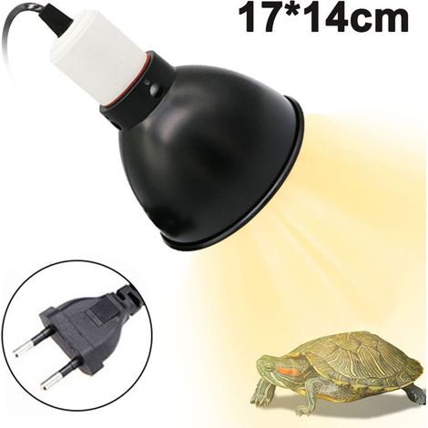 Abat-jour pour lampe à reptiles, en céramique chauffante UVA/UVB 14 cm (5,5 pouces) KLB (1/5)