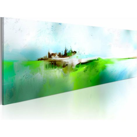 Tableau panoramique - atlantis - l'empire perdu - 120 x 40 cm (1/4)