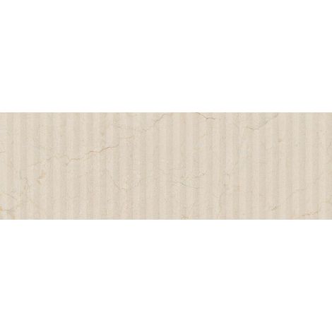 Aelle - Carrelage faïence mur effet terrazzo beige 32x99 cm à relief CREAM R DESERT - Vendu par boîte de 1.27 m² (1/4)