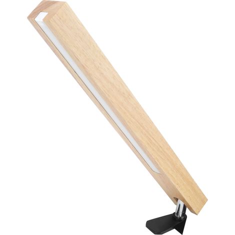 LED-Tischklemme mit 3 Farbtemperaturen, universell verstellbar, Leselampe fürs Bett, EU-Stecker 100–240 V (1/5)