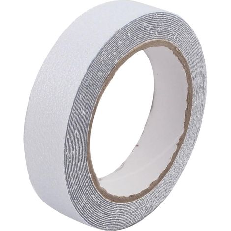 Weißes Anti-Rutsch-Klebeband Sicherheit Hohe Traktion Intérieur Extérieur 25mmx5m (1/3)