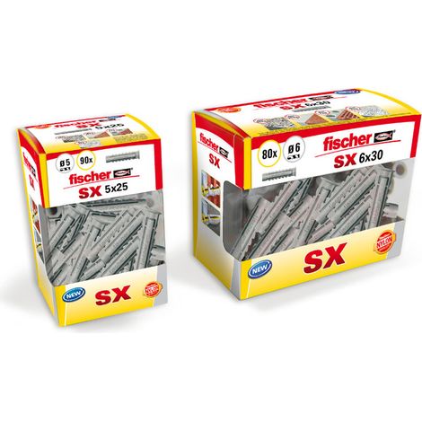 Cheville Fischer Sx 12x60 Diy Fixation Universelle Forte Expansion - Fischer (1/2)