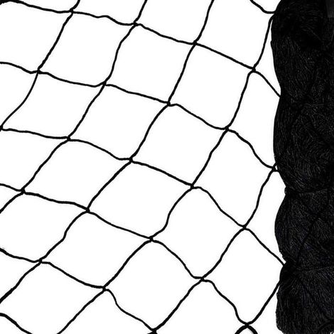 Noir (maille 5 cmx5 cm) Taille 15x15 m Filet pour oiseaux, filet robuste pour oiseaux, filet pour poulailler, filet pour oiseaux, (1/4)