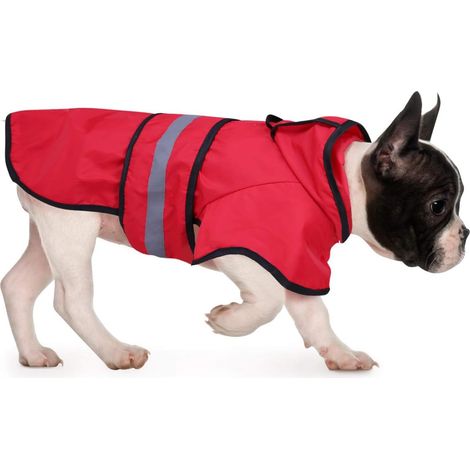 Imperméable à capuche, poncho pour chiens de 5 à 9 kg (1/5)
