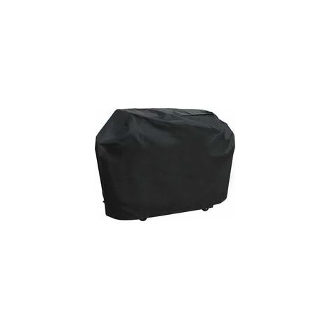 Bcc Schwarze Oxford-Schutzhülle für Gasgrills, 100 % wasser- und winddicht, mit Kordelzug zur Bodenmontage (M, 150 x 100 x 125 cm)