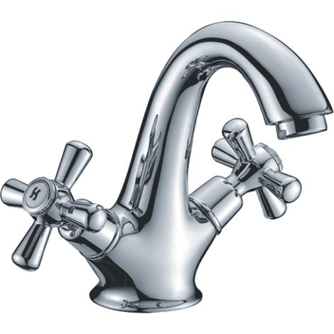 SERIE SOFIA MOD.A LAVABO CROCE CROMO- RUBINETTERIE ASSOCIATE- 1,0 pz