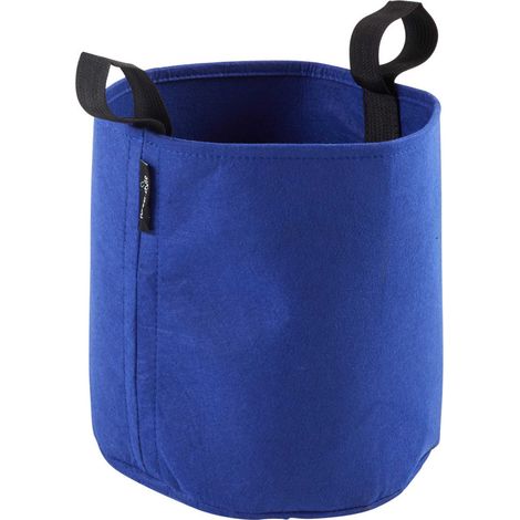 Sac plantation feutre géotextile ø 25 cm 12,3 L bleu - Bag 4 Plant (1/3)