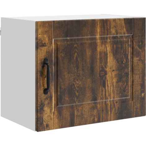 Maison Exclusive - Meuble mural PORTO Chêne fumé 50 x 31 x 40 cm Bois d'ingénierie (1/5)