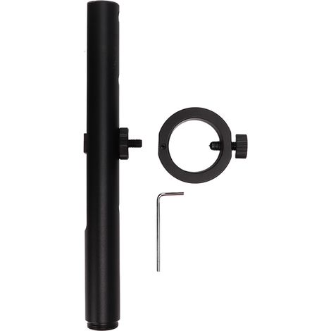 Support mural métallique pour écran, bras supplémentaire pour moniteur vidéo LCD, support de microscope et caméra, diamètre 32mm/1,3 pouce. (1/5)