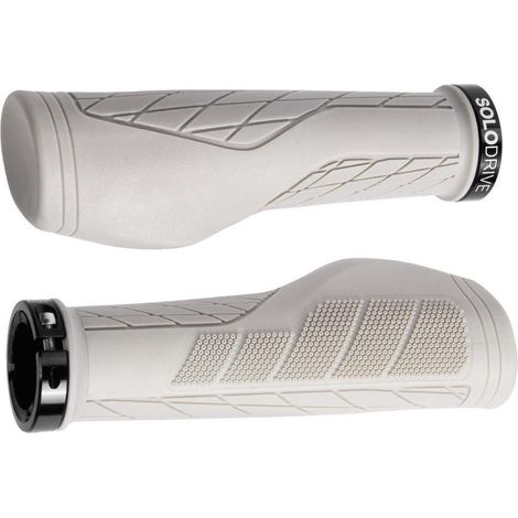 Ergonomische Fahrradgriffe mit Single Lock-on für MTB, Trekkingrad, E-Bike (1/5)
