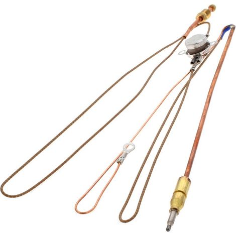 THERMOCOUPLE BIFILAIRE ET THERMOSTAT DE SÉCURITE POUR FOUR INDESIT - C00502756