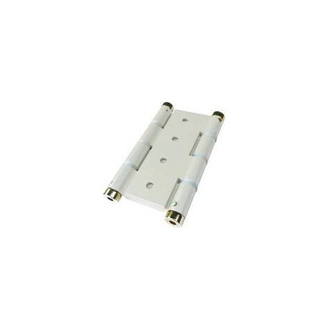 CERNIERA ALLUMINIO DOPPIA AZIONE BIANCO