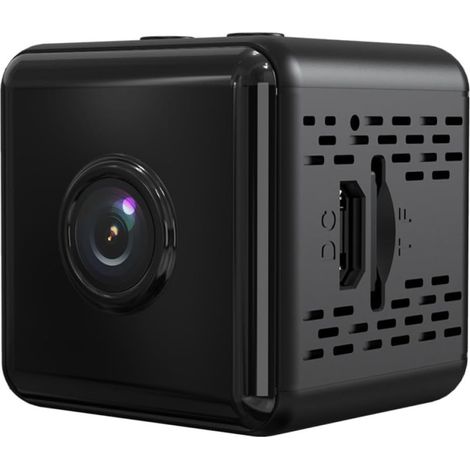 Caméra IP 1080p Vision Nocturne Infrarouge, Angle Large 150°, Capteur Automatique, Batterie 1000mah pour Maison et Bureau (1/5)