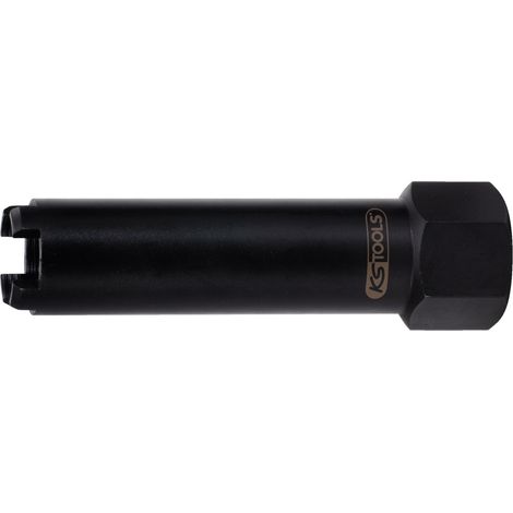 KS Tools Druckschrauben-Zapfenstecknuss, 22,0x28,5x122,0 mm - 455.0003 (1/2)