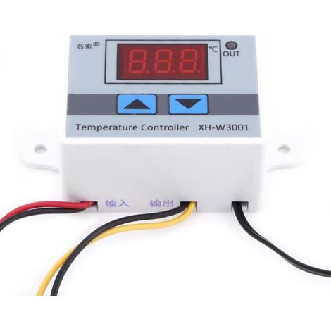 220V Digital Thermostat Contrôleur de température LED Sonde Sens -TUN (1/3)