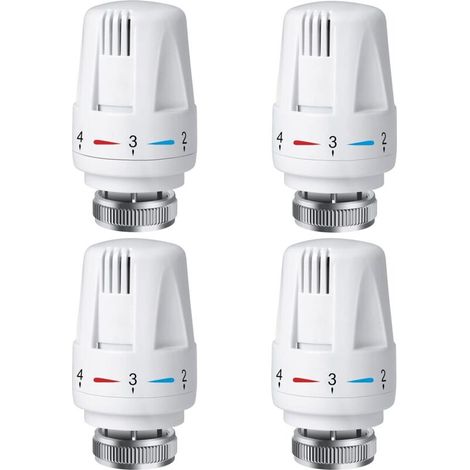 Tete Thermostatique Radiateur - Filetage M30x1 5 - Fonction Antigel - 5 Niveaux De Regulation - Pour Systeme De Chauffage Maison Et Bureau - 1 Unite (1/5)