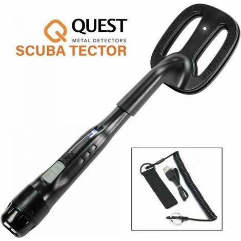 Quest Xpointer metal detector  pin pointer subacqueo black - SCUBA TECTOR