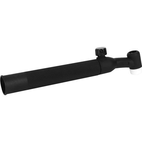 Tête de valve à gaz pour torche TIG soudage à l'arc argon, accessoire en laiton caoutchouc noir. (1/5)