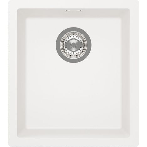 SCHOCK Einbaubecken Cristadur KAIA N-100S A Polaris Exzenterbedienung (1/2)