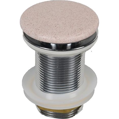 Piletta click clack sabbia con tappo rosa sabbiato (1/2)