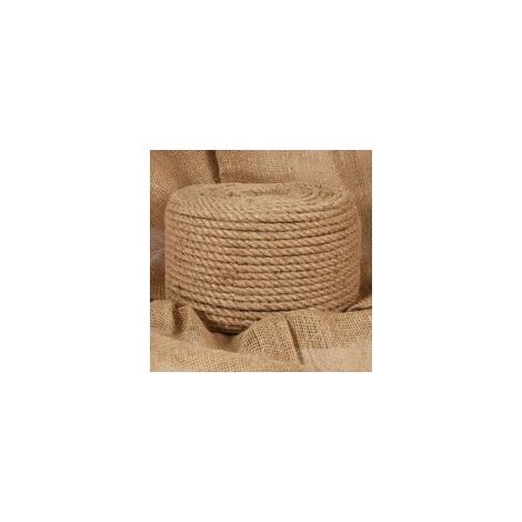 Juteseil, 50 m lang, 12 mm dick - Crezuo