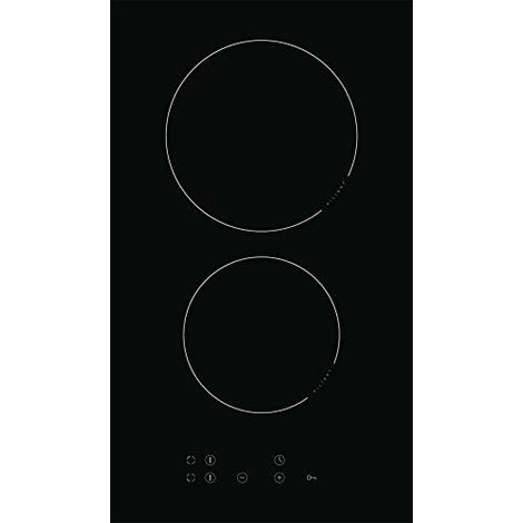 Amica – Plaque de cuisson électrique 2 foyers 1,8 kW – Contrôle par capteur – Minuterie intégrée – Indicateur de chaleur résiduelle – 30 cm