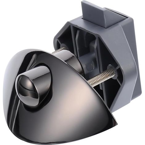 Verrou à bouton, poussoir HOMSFOU en 2 pièces pour armoires (1/5)
