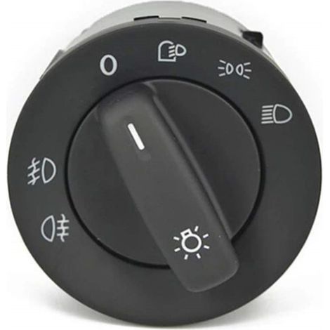 1K0941431N ist ein kombinierter Scheinwerfer-Steuerschalter für Volkswagen VW Golf 6 Fahrzeuge. (1/4)