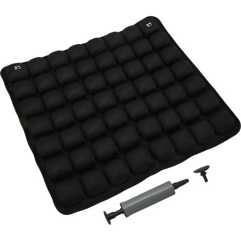 Coussin gonflable pour siège auto ergonomique réglable, assise à air pour voiture, camping-car, fauteuil roulant, quad (1/5)