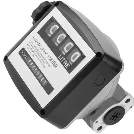Compteur de débitmètre numérique 4 pouces haute précision (1 pouce) pour gazole, fioul et fioul (1/5)