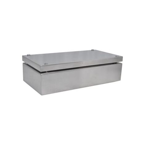 Boîtier RS PRO en Acier inoxydable 304 Acier dim. ext. 300 x 150 x 81mm, IK10, IP66 ( Prix pour 1 )