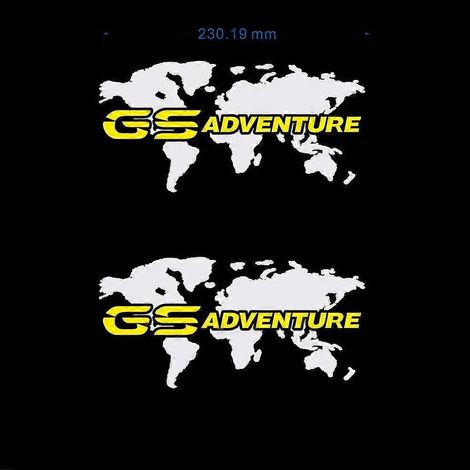 Valises de coffre R 1200 GS pour BMW R1200GS, F850GS, F800GS, R1250GS, F750GS, R1150GS, G310GS, sacoches latérales Adventure, bagages, autocollants en aluminium (1/5)