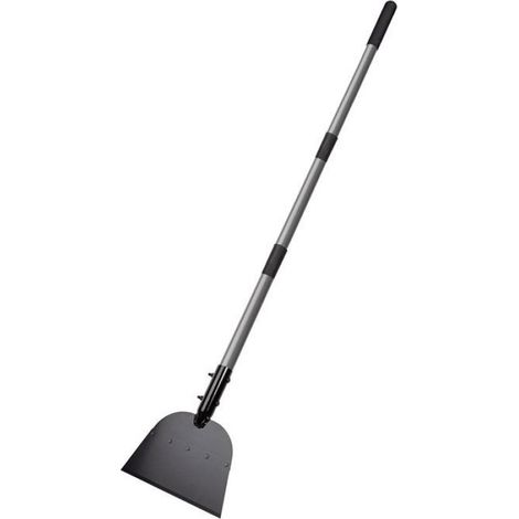 1 Pelle à Neige, Lame Plate Acier, Poignée Réglable 3 Sections, Déneigement Allée Jardin Terrasse (1/5)