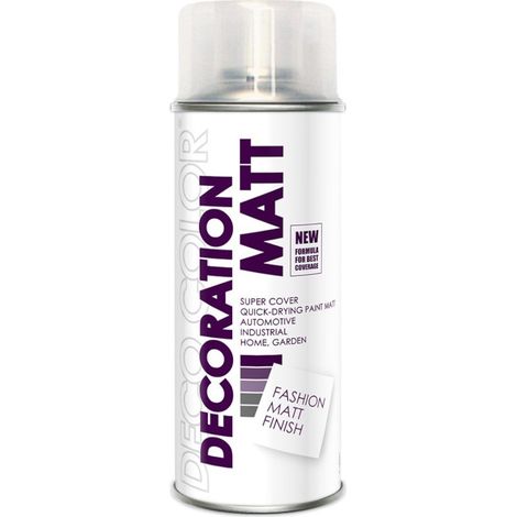 Vernis Déco En Spray 400ml Ral 0000 Incolore Mat