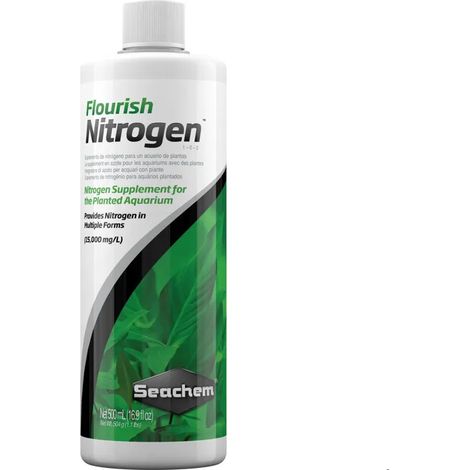 Fertilizante líquido Seachem flourish nitrogen concentrado sin amonio (1/3)