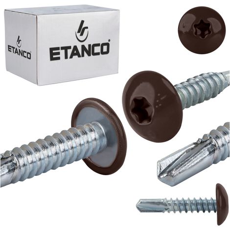Tornillos autotaladrantes GT5 PH 5,5x25mm RAL 8017 (1/5)