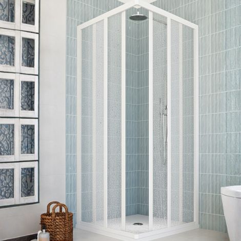 Box Doccia Camelia 75x90 Acrilico PVC - Linea Garden