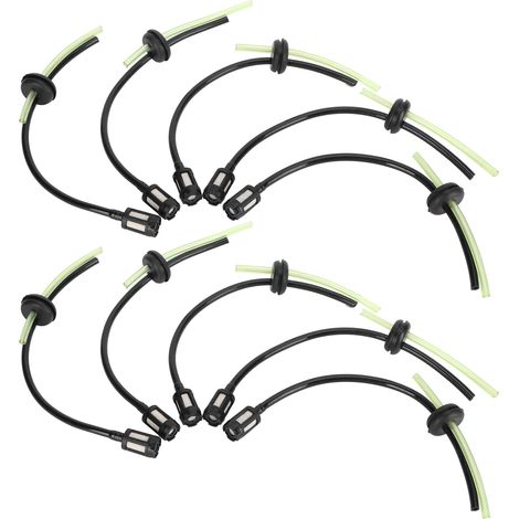 Set mit 10 Kraftstofffilter-Schlauchanschlüssen für GX35 Rasenmäher, Ersatzteile für Freischneider und Rasentrimmer. (1/5)