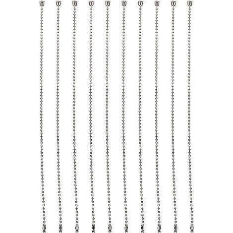 10 pendentifs à chaînette pour lustre (1/3)