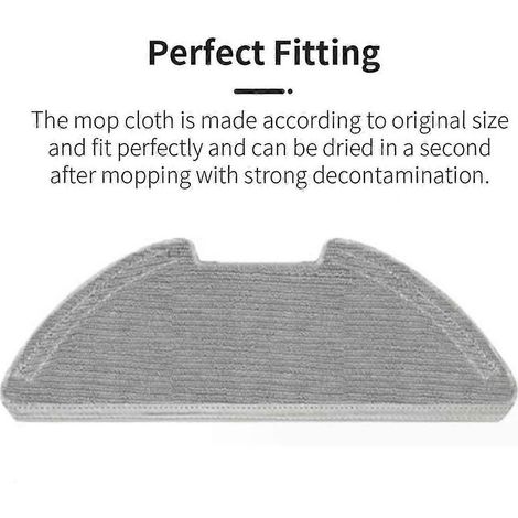 Depósito de agua de repuesto para XiaoMi Mi Robot Vacuum Mop 2 Lite 2 Pro MJST1S MJST1SHW Dust Box Mop Clot (1/4)