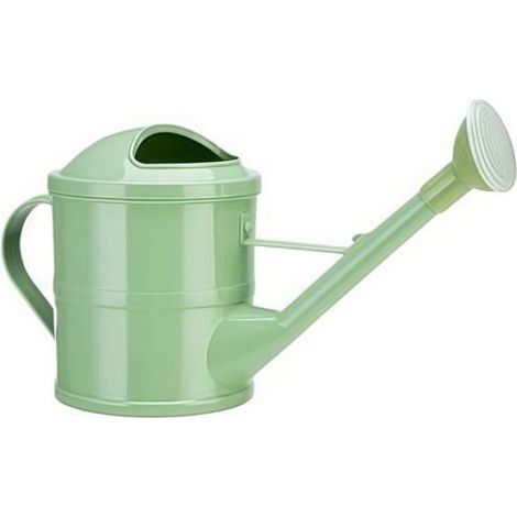 Arrosoir de jardin 1,5 L Grande capacité Arrosoir ménager à long bec Conception de sortie d'eau agrandie poignée incurvée Vert (1/3)