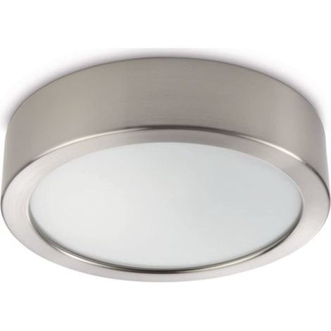 Octagon - Lampada da soffitto nickel